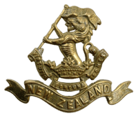 New Zealand NZEF 5th Wellington Infantry Cap Badge