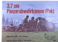WW2 German 3.7 cm Panzerabwehrkanone Vol 29 GERMAN TEXT Softcover Reference Book WW2 German 3.7 cm Panzerabwehrkanone Vol 29 GERMAN TEXT Softcover Reference Book