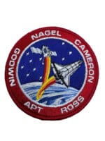 US NASA Space Shuttle Goodwin Apt Ross Cameron Nagel Space Patch 1