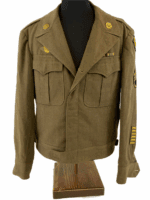 WW2 US USAAF 9th Engineer Command Sgts Ike Jacket 40R Named