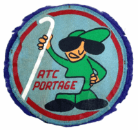 Royal Canadian Air Force RCAF Air Traffic Control ATC Portage Jacket Patch Royal Canadian Air Force RCAF Air Traffic Control ATC Portage Jacket Patch