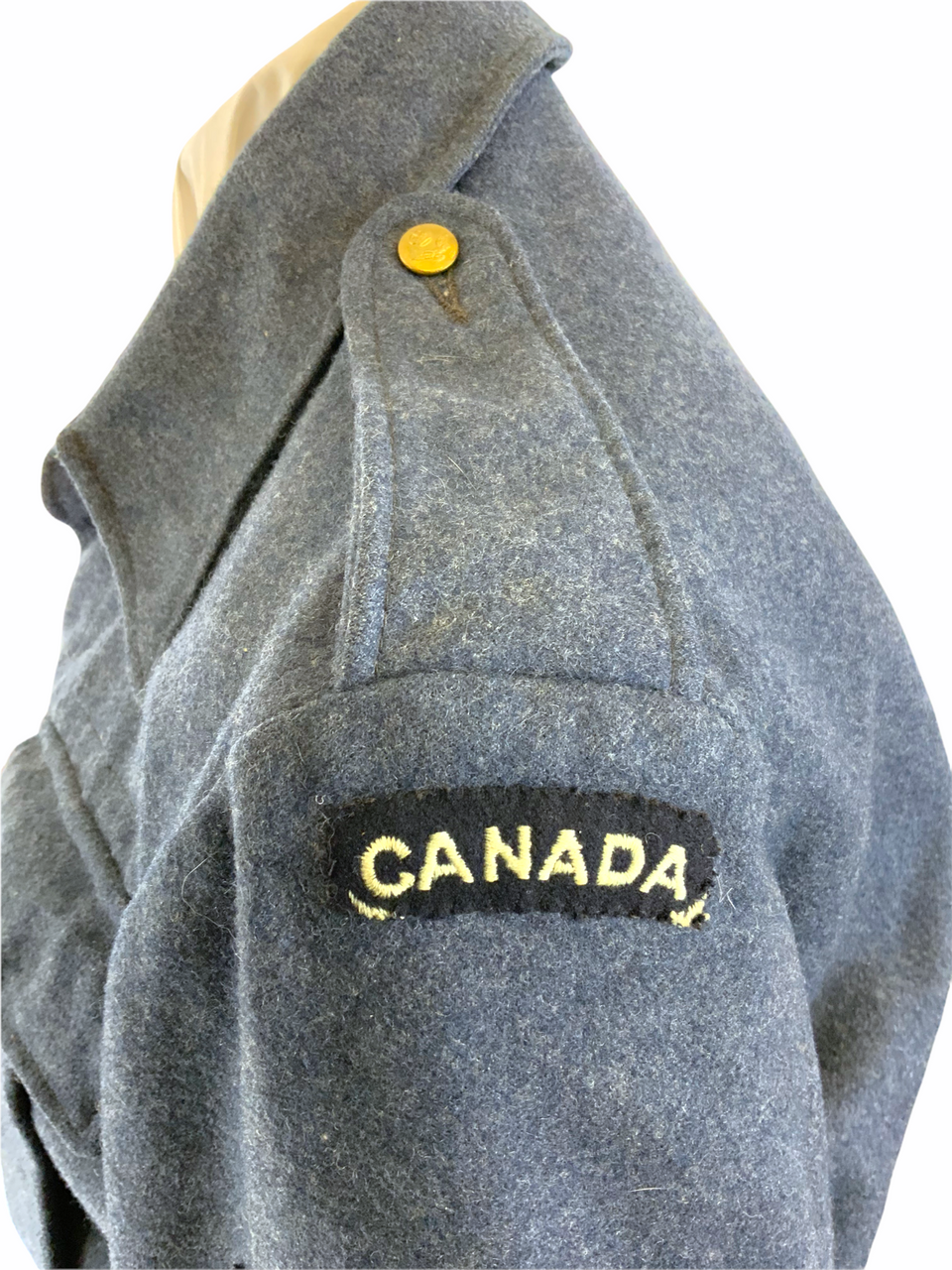 WW2 Canadian RCAF Battledress Blouse Jacket Size No 7 1945 Dated Corporal WW2 Canadian RCAF Battledress Blouse Jacket Size No 7 1945 Dated Corporal