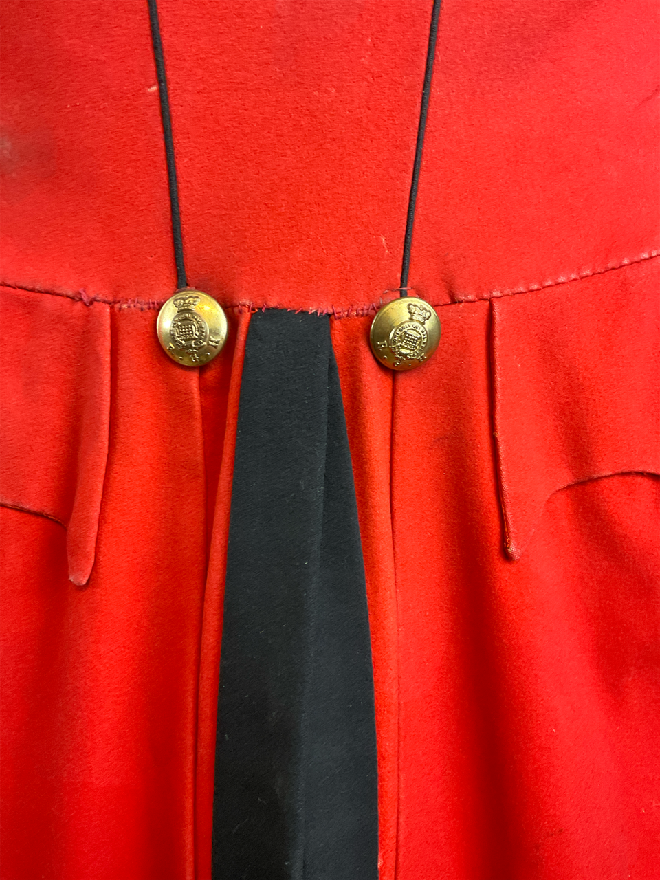 Victorian British 1850's Gloucester Hussars Officers Coatee & Trousers Victorian British 1850's Gloucester Hussars Officers Coatee & Trousers