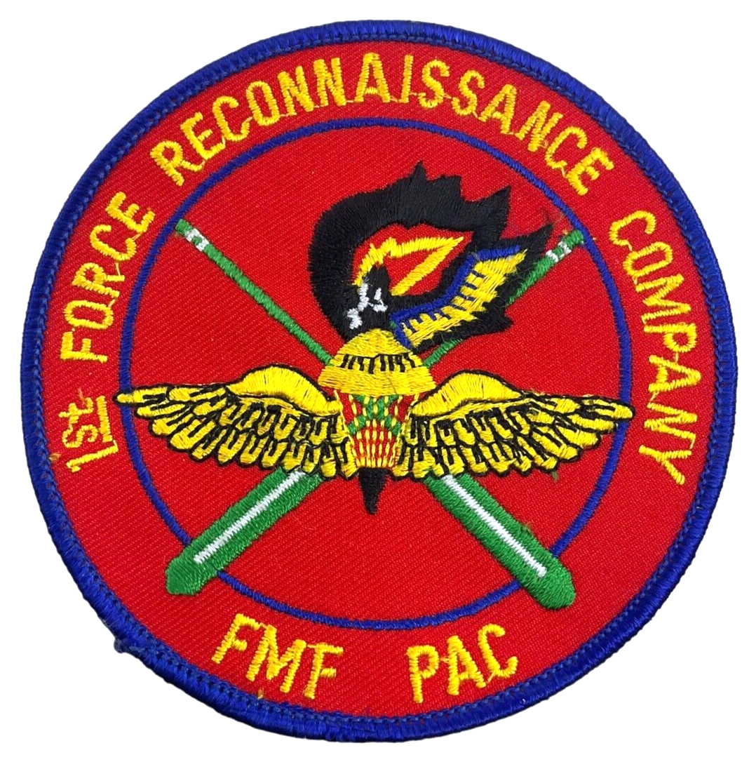 US USMC 1st Force Reconnaissance Company FMF PAC Patch US USMC 1st Force Reconnaissance Company FMF PAC Patch
