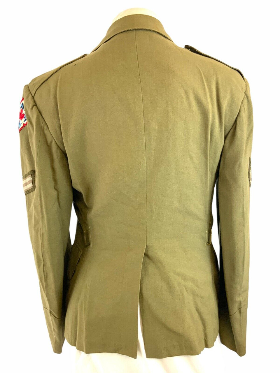 Canadian Korean War Highland Tropical Worsted Jacket 38 Chest Height 5'8 Named Canadian Korean War Highland Tropical Worsted Jacket 38 Chest Height 5'8 Named