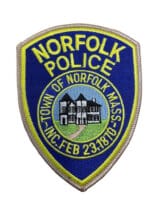 US Norfolk Massachusetts Police Patch US Norfolk Massachusetts Police Patch