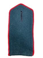 WW2 German Foreign Volunteer Cossack Red Piped Slip On Shoulder Board