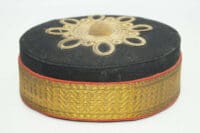 Victorian Era British Artillery Officers Pill Box Hat Named Victorian Era British Artillery Officers Pill Box Hat Named