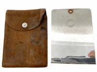 WW1 British Canadian BEF CEF 1915 Dated Personal Mirror Sapper Gift From Wife