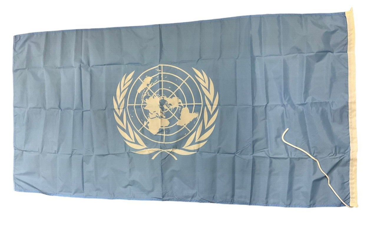 United Nations UN Nylon Flag 180 x 90 Cm United Nations UN Nylon Flag 180 x 90 Cm