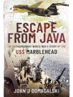 WW2 US USN Escape from Java USS Marblehead Hard Cover Reference Book