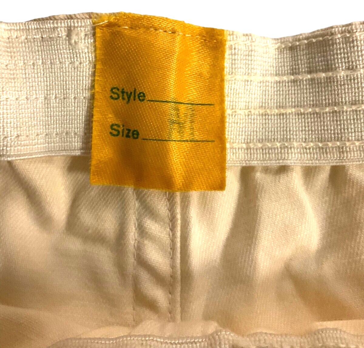 Canadian PT Gymnasium White Shorts Sealed Pattern Dated 1971 Size M Canadian PT Gymnasium White Shorts Sealed Pattern Dated 1971 Size M