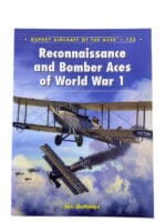 WW1 British RFC RAF Reconnaissance and Bomber Aces Osprey SC Reference Book