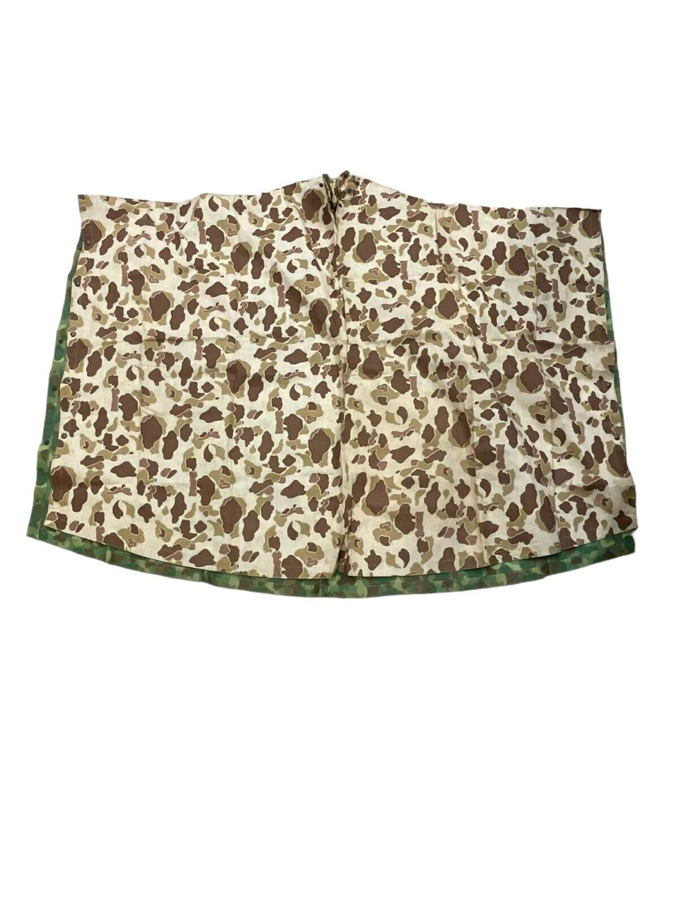 WW2 US USMC Marine Corps Reversible Camouflage Rain Poncho Named Minty WW2 US USMC Marine Corps Reversible Camouflage Rain Poncho Named Minty