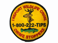 Canadian Crime Stoppers Wildlife Crime TIPS Police Patch Canadian Crime Stoppers Wildlife Crime TIPS Police Patch