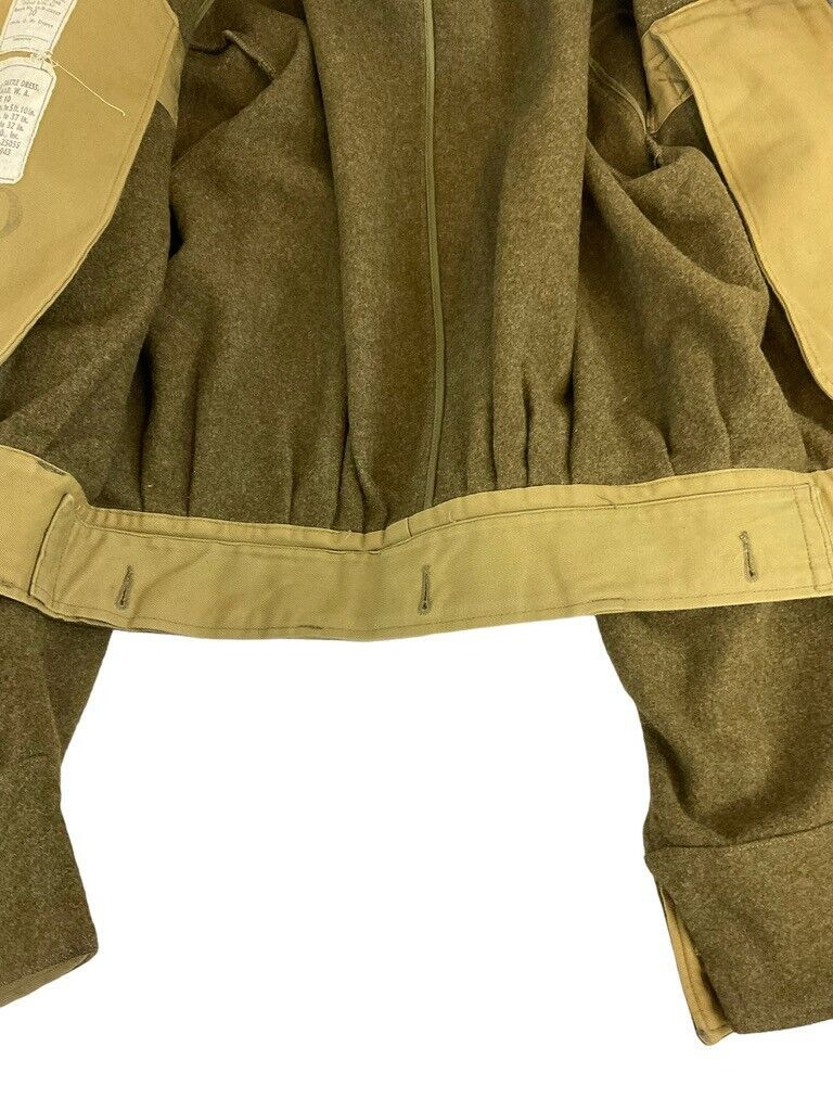WW2 British Royal Artillery Airborne Battle Dress Jacket Dated 1944 WW2 British Royal Artillery Airborne Battle Dress Jacket Dated 1944