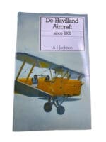 WW2 British RAF De Havilland Aircraft Since 1909 Hard Cover Reference Book