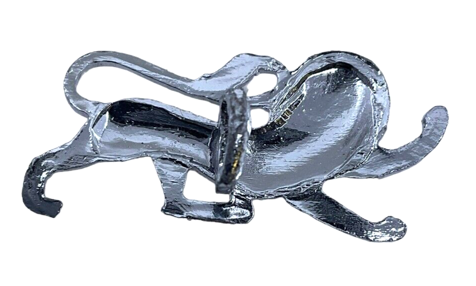 British Kings Own Royal Regiment Staybrite Collar Badge Insignia Single British Kings Own Royal Regiment Staybrite Collar Badge Insignia Single