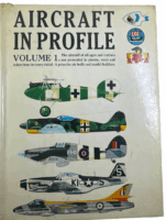 WW1 WW2 US British German Aircraft in Profile Vol 1 Hardcover Reference Book WW1 WW2 US British German Aircraft in Profile Vol 1 Hardcover Reference Book