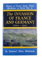 WW2 US History Of USN Naval Ops Invasion France Germany HC Reference Book