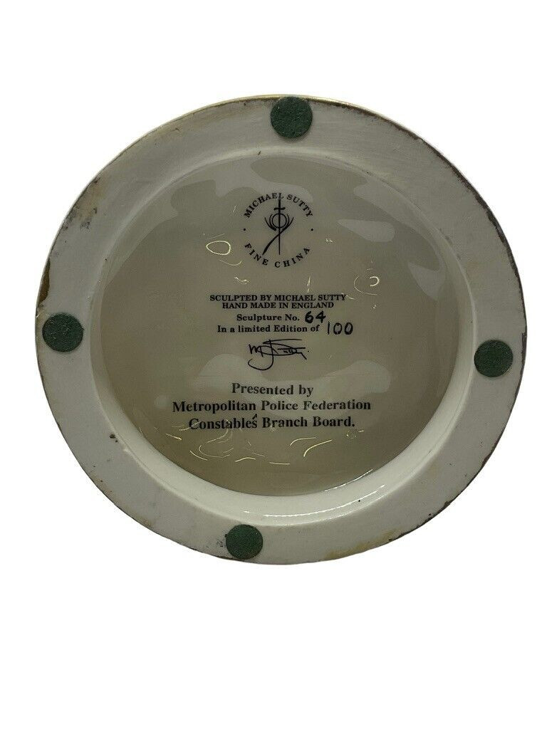 British Metropolitan Police Michael Sutty Numbered Limited Edition Figure British Metropolitan Police Michael Sutty Numbered Limited Edition Figure