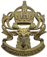 WW2 Canadian Newfoundland Regiment Cap Badge