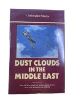 WW2 British RAF Dust Clouds in the Middle East Hard Cover Reference Book