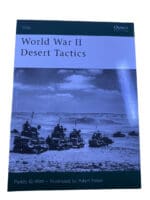 WW2 British US German Desert Tactics Osprey Elite No 162 SC Reference Book