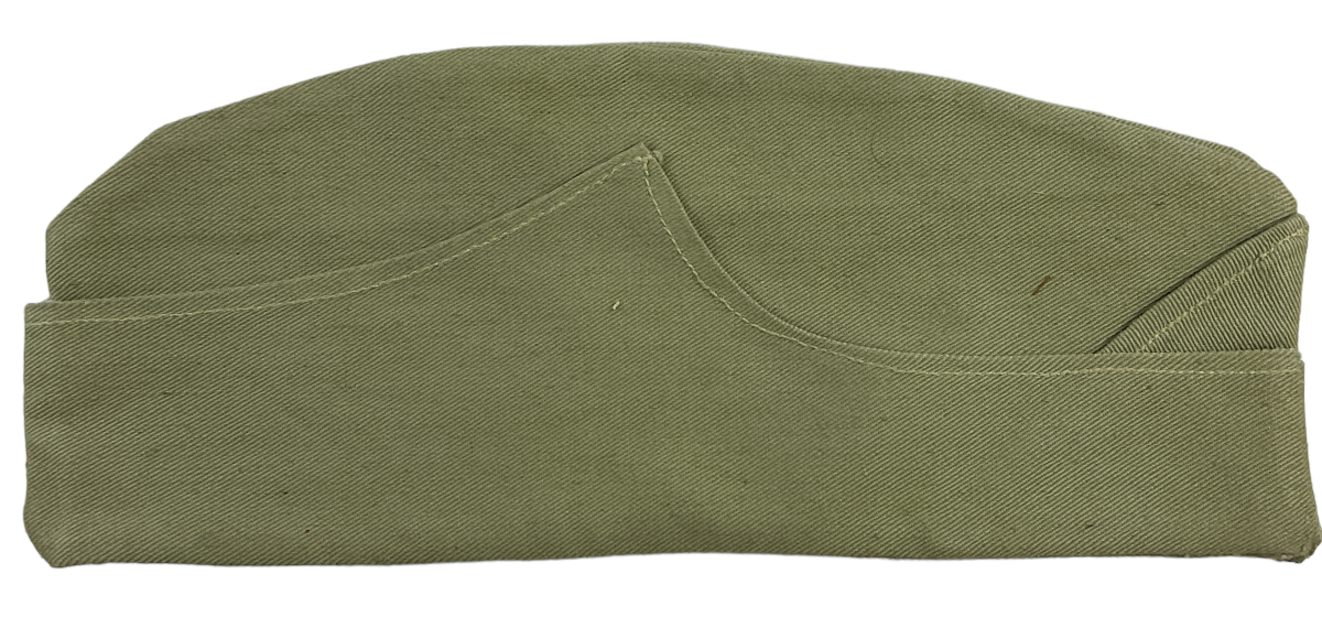 WW2 Canadian Tan Tropical Wedge Cap Size 7 WW2 Canadian Tan Tropical Wedge Cap Size 7