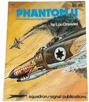 US USAF Phantom 2 McDonnell Douglas F-4 Squadron Signal SC Reference Book