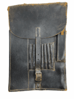 WW2 German Leather Map Case With RBNr WW2 German Leather Map Case With RBNr