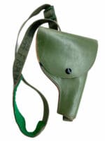 Canadian Forces Green Leather Underarm Shoulder Holster RSM Named Canadian Forces Green Leather Underarm Shoulder Holster RSM Named