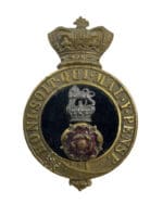 British North Lancashire Regiment Pugree Cap Badge Insignia