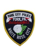 US York City Pennsylvania Police Patch