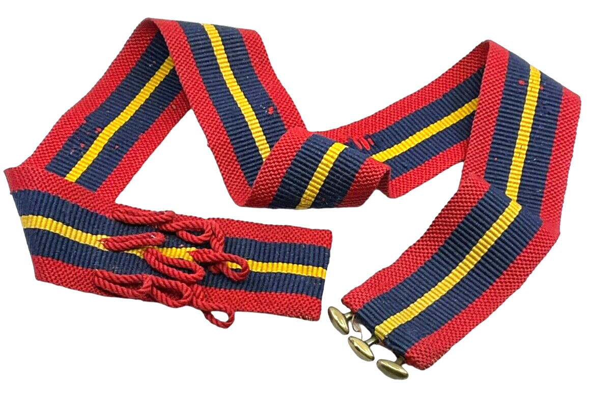 British Royal Regiment Of Artillery Stable Belt 36 Waist British Royal Regiment Of Artillery Stable Belt 36 Waist