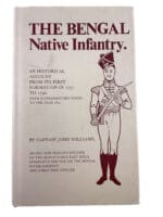 British Indian Bengal Native Infantry Historical Account HC Reference Book
