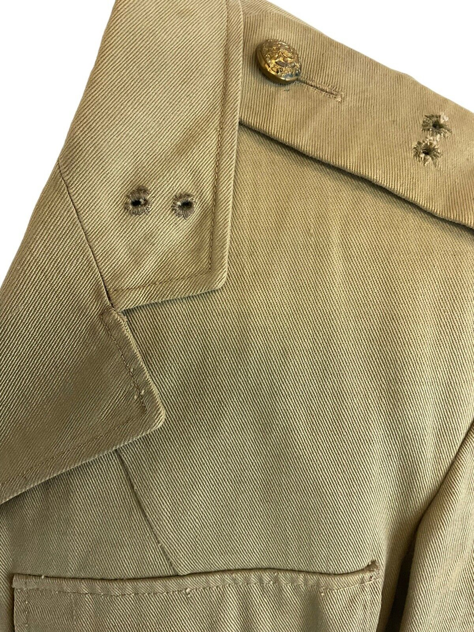 WW2 Canadian Toronto Scottish Officers Tropical 4 Pocket Tunic Jacket Named WW2 Canadian Toronto Scottish Officers Tropical 4 Pocket Tunic Jacket Named
