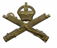 WW1 British MGC Machine Gun Corps Collar Badge Insignia Single