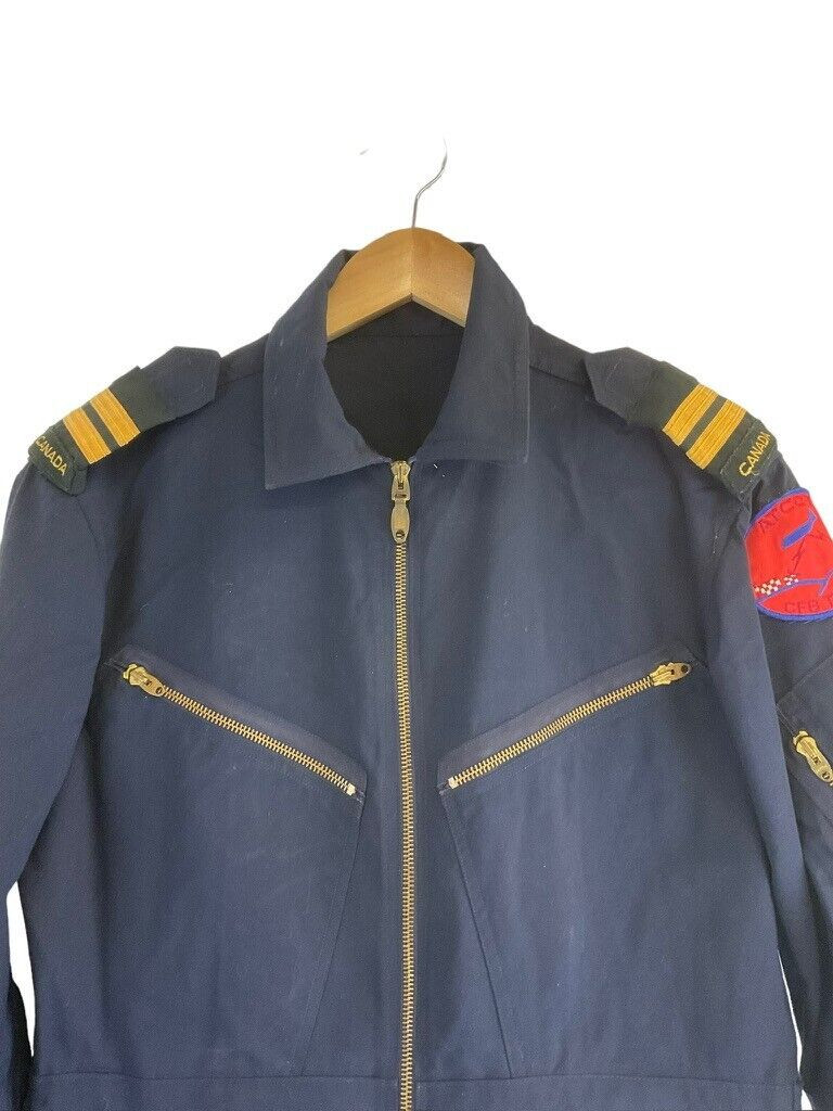 Canadian Forces RCAF Air Traffic Control Officers Dark Blue Flight Suit Trenton Canadian Forces RCAF Air Traffic Control Officers Dark Blue Flight Suit Trenton