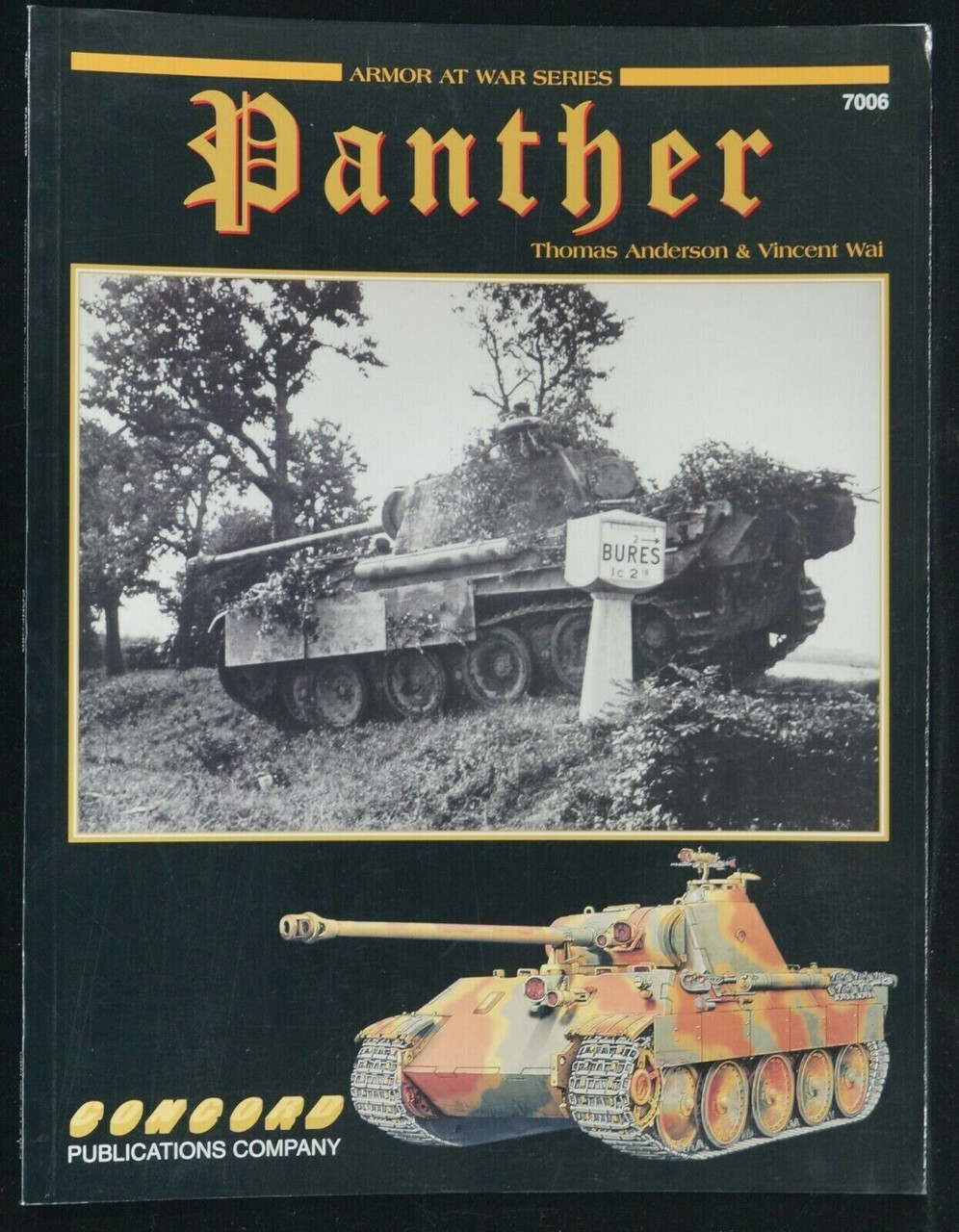 WW2 German Panzer Armor At War Series Concord Reference Book WW2 German Panzer Armor At War Series Concord Reference Book