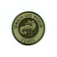 RCAF CAF Canadian 442 Search Rescue Comox Squadron OD Crest Patch
