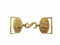 British Victorian Artillery Officers Waist Belt Buckle British Victorian Artillery Officers Waist Belt Buckle