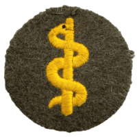 WW2 German Army Medical Personnel Trade Badge Patch Insignia