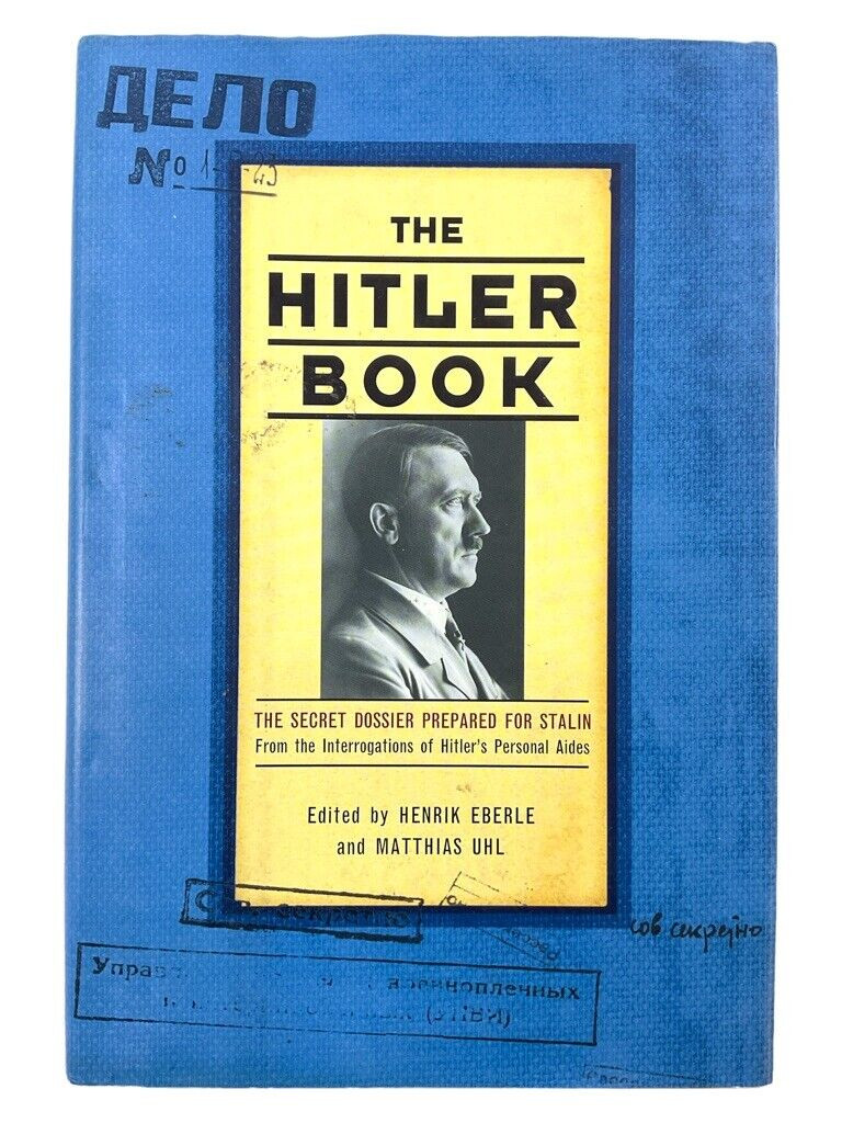 WW2 German Hitler Book Secret Dossier Prepared for Stalin HC Reference Book WW2 German Hitler Book Secret Dossier Prepared for Stalin HC Reference Book