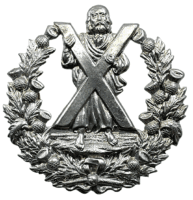 WW2 British Cameron Highlanders Cap Badge