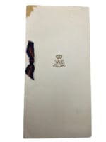 British Royal Army Ordnance Corps Christmas Card