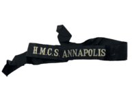 Canadian RCN HMCS Annapolis Full Length Cap Tally