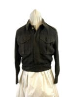 WW2 Canadian Navy RCN Size 8 Battle Dress Jacket Dyed from Army BD 2 WW2 Canadian Navy RCN Size 8 Battle Dress Jacket Dyed from Army BD 2