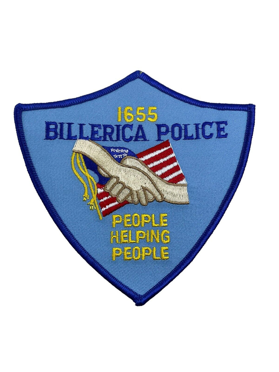 US Billerica Massachusetts Police Patch 1 US Billerica Massachusetts Police Patch 1