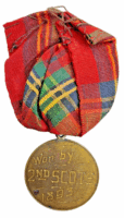 Canadian 2nd Scots Regimental Medal Montreal 1893 British Canadian 2nd Scots Regimental Medal Montreal 1893 British